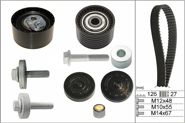 INA Timing Belt Set - Part No - 530063810
