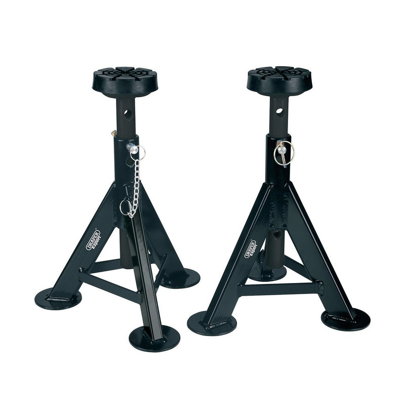 Draper 3 Tonne Axle Stands - Black - 4336
