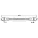 Borg & Beck Brake Hose  - BBH7283 fits Toyota L'Cruiser KDJ,KZJ 96-99