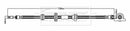 Borg & Beck Brake Hose Part No -BBH8894