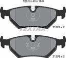 Textar Brake Pad Set - 2127501