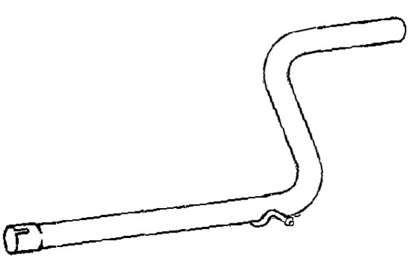 Klarius VW905E - Centre Pipe