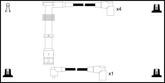 ElectroSpark Ignition Lead Set - OEK1017