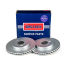 Borg & Beck Brake Disc Pair Part No -BBD4692