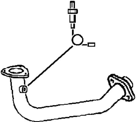 Klarius 301441 - Front Pipe For Cat  - Fits Mazda 626 2.0i