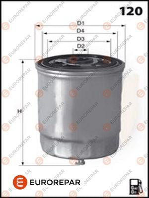 Eurorepar Fuel filter - E148097