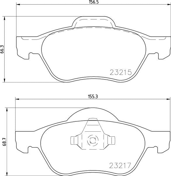 Mintex Brake Pad & Disc Kit fits -Renault MDK0240 (also fits other vehicles)