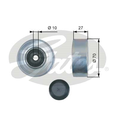 Gates DriveAlign Idler Pulley - T36325