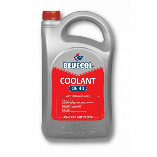 Carlube Bluecol Longlife Red Antifreeze 5Lt - BLL005