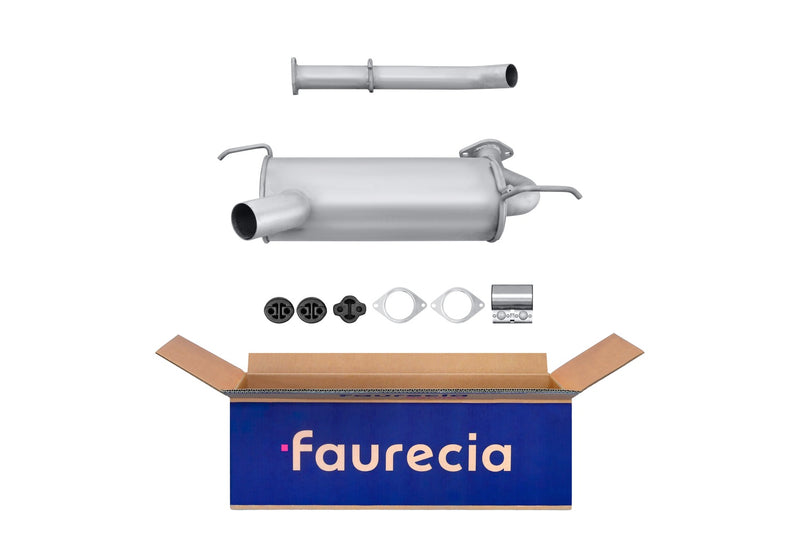 FAURECIA 8LC 366 023-861 Centre Muffler - Easy2Fit® Kit - fits FIAT BRAVO II