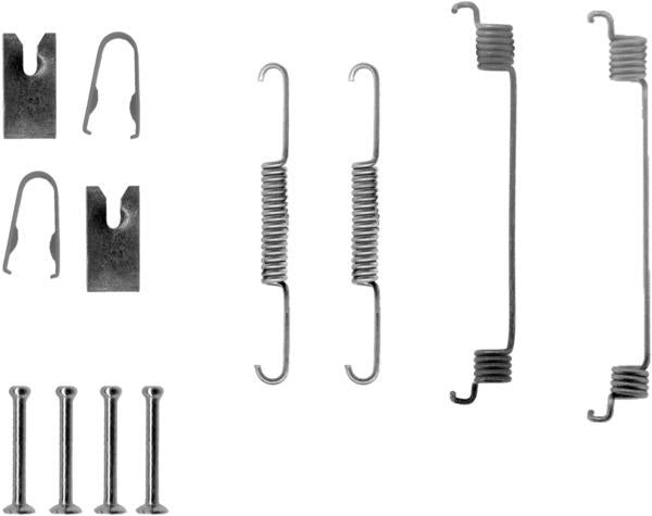 Textar Brake Shoe Fitting Kit - 97015200