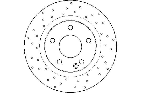 Disctech Brake Disc - Fits Suzuki - ABD3016 - Front Axle