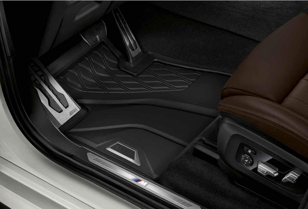 Genuine BMW Front All Weather Floor Mats - 51.47.2.458.553