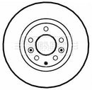 Borg & Beck Brake Disc Pair Part No -BBD5223