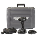 XP20 20V Brushless Impact Driver - 1/4" Hex. - 200Nm - 2 x 2.0Ah Batteries and Fast Charger