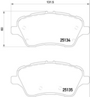 Brembo Brake Pad Set - P24151