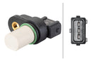 HELLA 6PU 013 122-741 Sensor, camshaft position - 3-pin connector