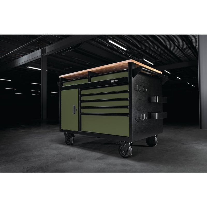 Draper 48" 14 Drawer Multi-Functgreen - 8269