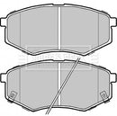 Borg & Beck Front Brake Pad Set -BBP2368
