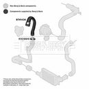 Borg & Beck Turbo Hose Part No -BTH1436
