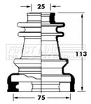 First Line Cv Joint Boot Kit Part No -FCB6030