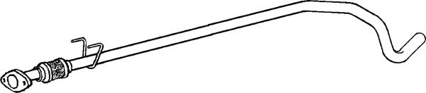 Klarius FT763P - Centre Pipe  - Fits Fiat Stilo 1.2i