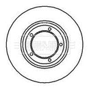 Borg & Beck Brake Disc Pair Part No -BBD4032