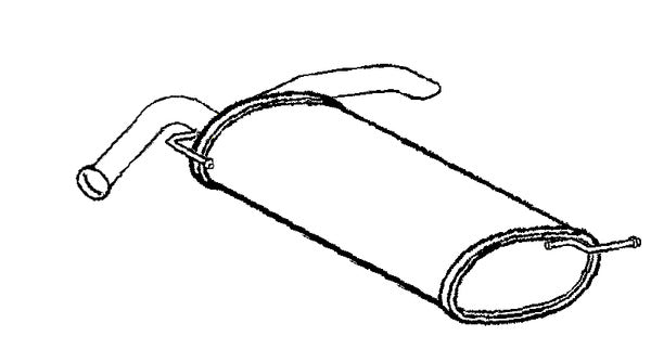 Klarius KA112B - Box With Tail Pipe