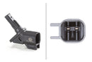 HELLA 6PU 012 039-971 Sensor, wheel speed - 12V - 2-pin connector