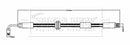 Borg & Beck Brake Hose Part No -BBH8890