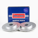 Borg & Beck Brake Disc (Pair)  - BBD5182