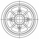 Borg & Beck Brake Drum (Single) -BBR7274