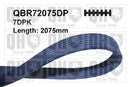 QH V-Ribbed Drive Belt - QBR72075DP