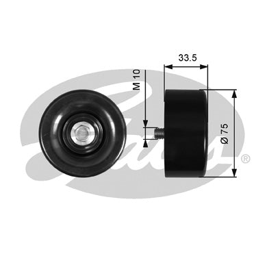 Gates DriveAlign Idler Pulley - T36356