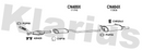 Klarius CN489X - Box With Centre Pipe  - Fits Citroen Xsara 2.0HDi