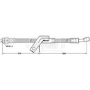 Borg & Beck Brake Hose Part No -BBH7046