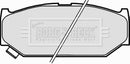 Borg & Beck Front Brake Pad Set -BBP2311