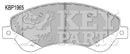 Key Parts Brake Pad Set -KBP1965