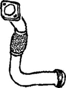 Klarius 301292 - Front Pipe For Cat  - Fits Renault Clio 1.9D