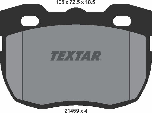 Textar Brake Pad Set - 2145901