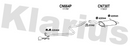 Klarius CN664P - Centre Pipe  - Fits Citroen C4 Grand Picasso 1.6HDI