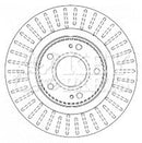 Key Parts Brake Disc Pair Part No -KBD4481