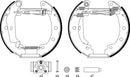 Mintex Brake Shoe Kits fits -Renault MSP210 (also fits other vehicles)