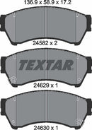 Textar Brake Pad Set - 2458206