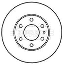 Borg & Beck Brake Disc Pair Part No -BBD4709