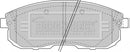 Borg & Beck Brake Pad Set -BBP1473