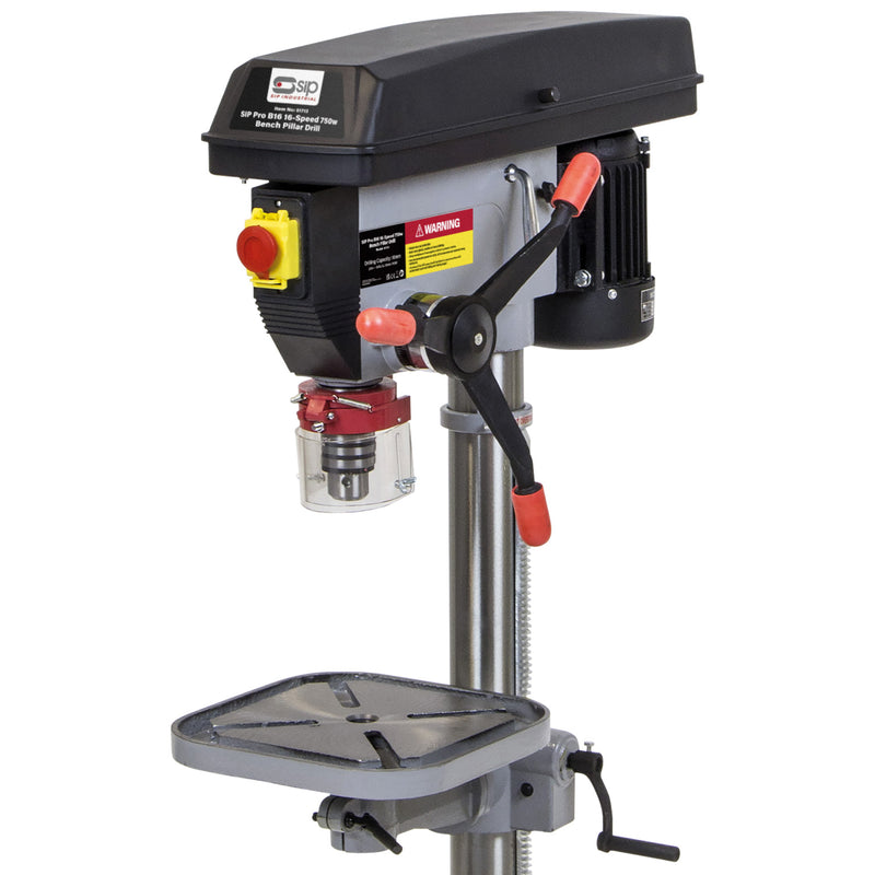 SIP Pro B20 16-Speed 750w Bench Pillar Drill