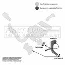 First Line Turbo Inlet Hose Part No -FTH1013