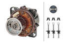 HELLA 1LL 008 193-127 Halogen/DE/Asymmetric-Insert, headlight - 90mm Essential - 24V