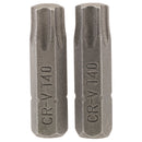 Draper 2PC 25mm T40 S/D Bit - 66437